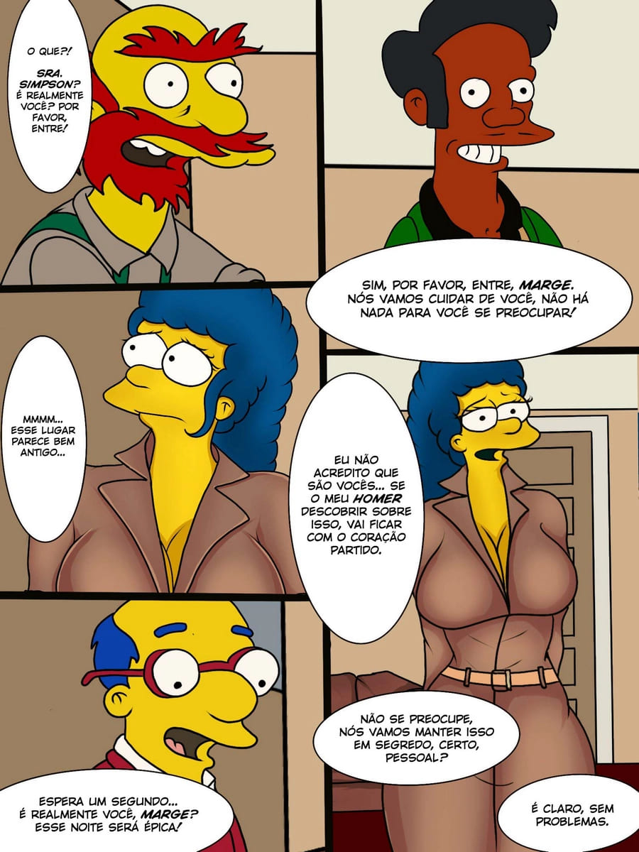 Simpsons Hentai: Pagando a dívida do marido
