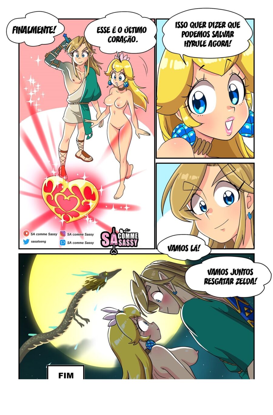 A pseudo princesa - Legend of Zelda Hentai