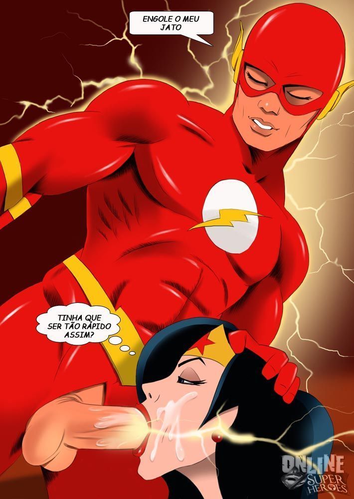 Mulher Maravilha e Flash: O combate
