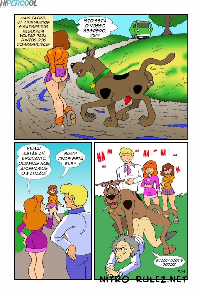 Scooby comendo Velma em Zoofilia Hentai
