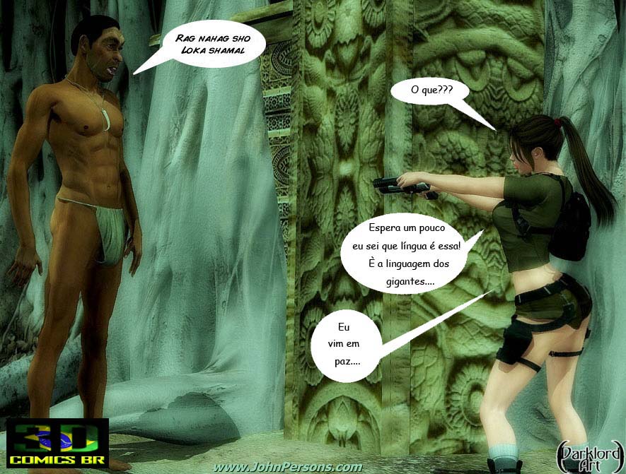 Tom Raider - Lara Croft Na Ilha Dos Nativos